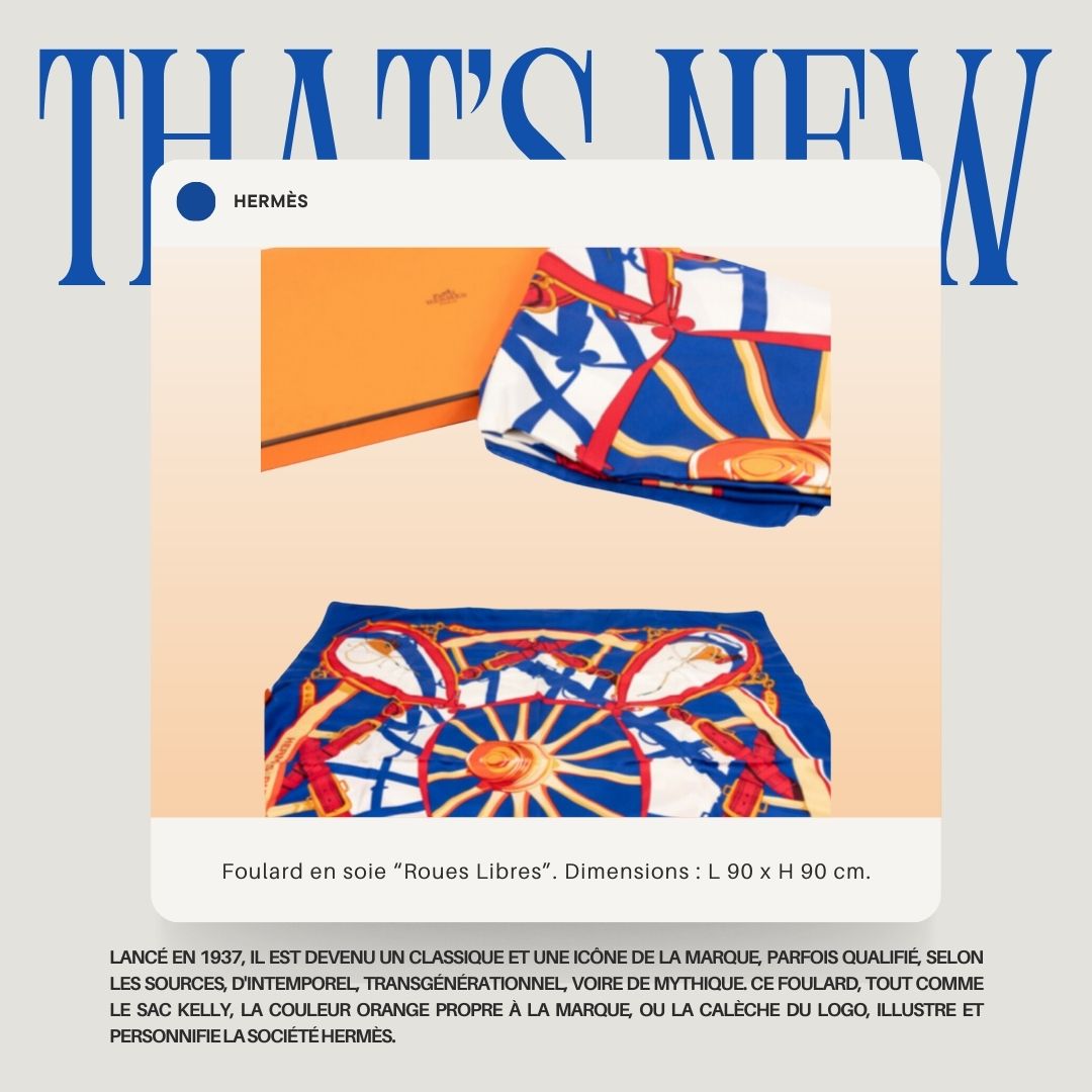 NOS FOULARDS HERMÈS