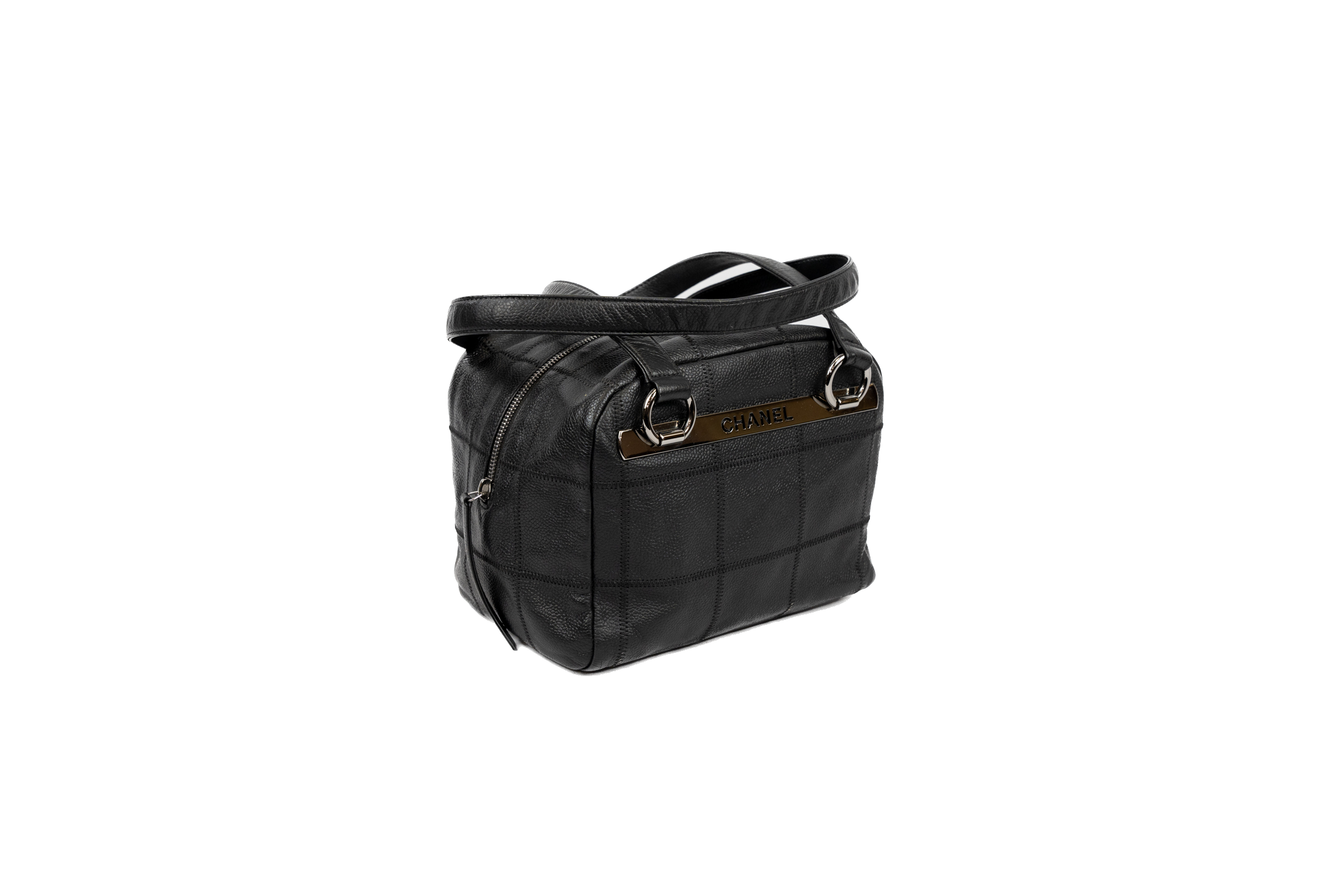 Sac à main bandoulière Chanel Bowling square stitch