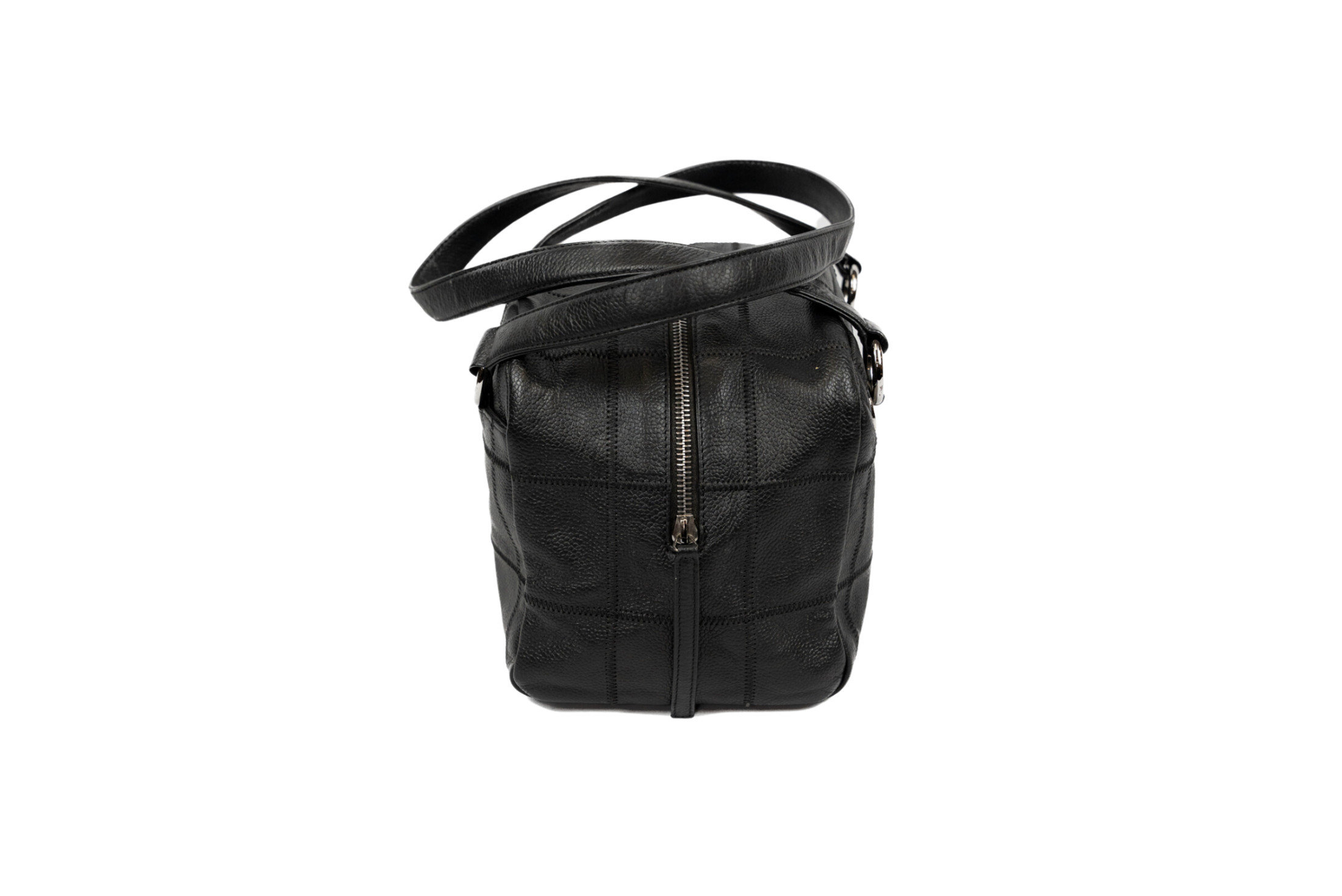 Sac à main bandoulière Chanel Bowling square stitch