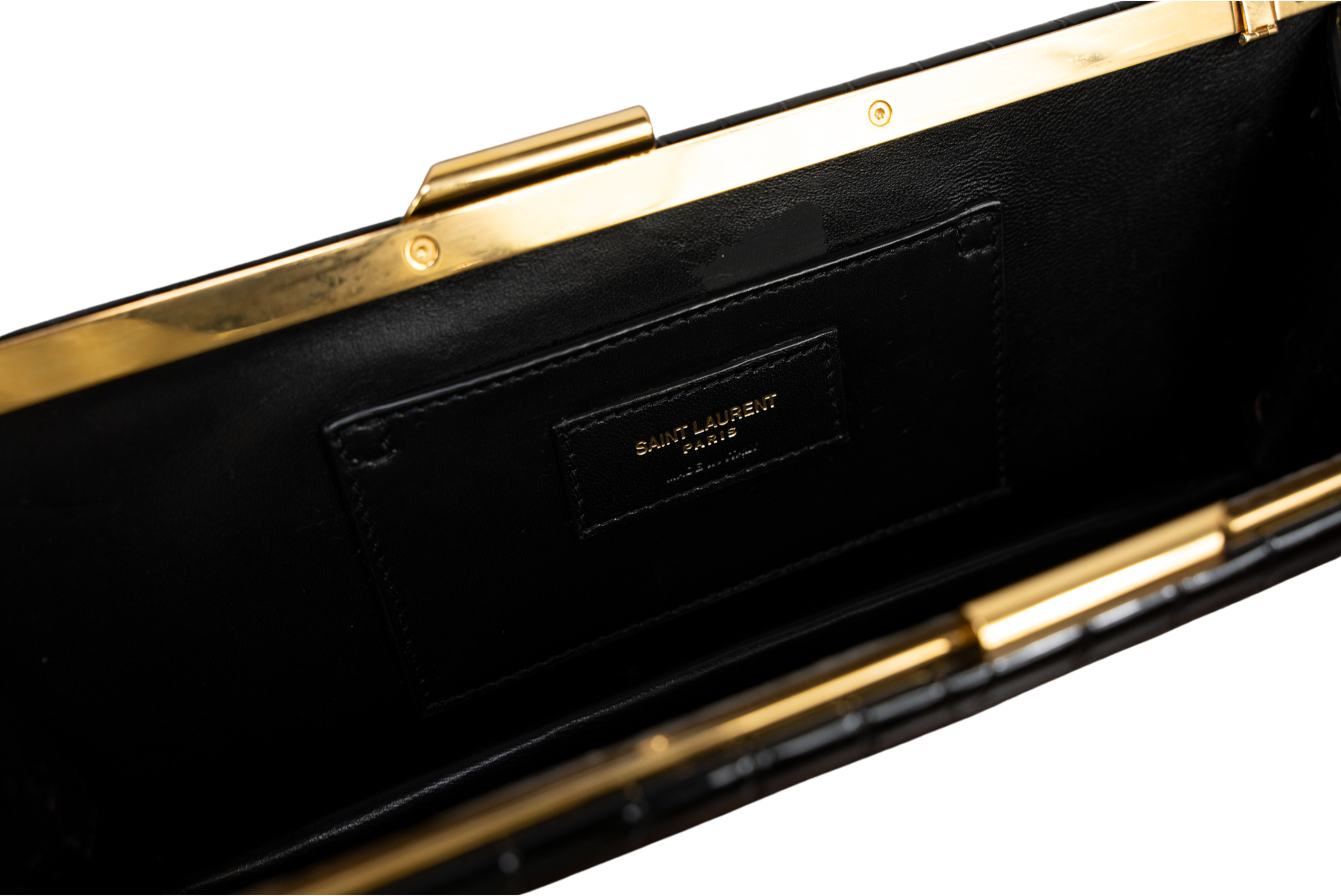 YSL clutch handbag