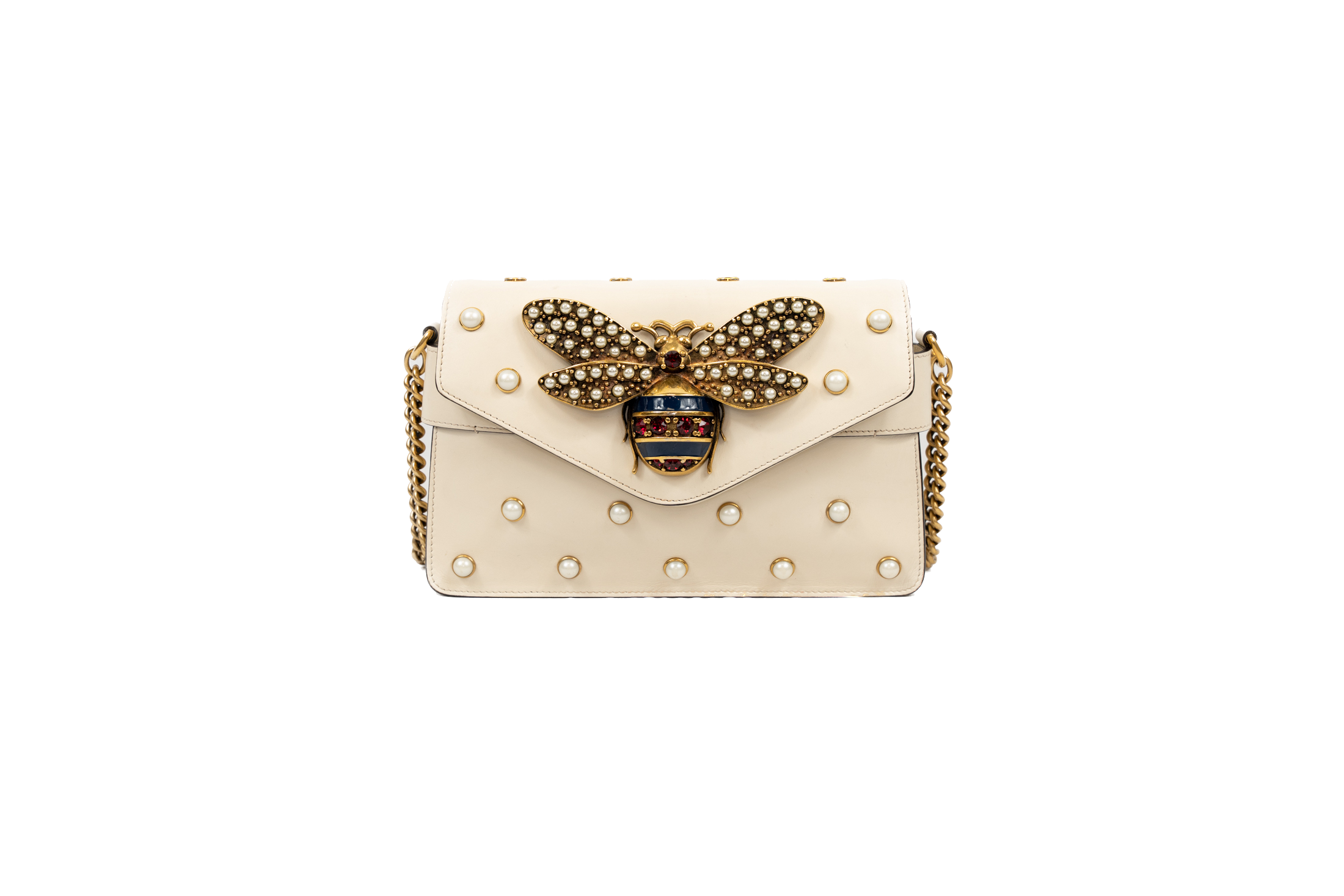 Gucci Broadway Pearly Bee handbag