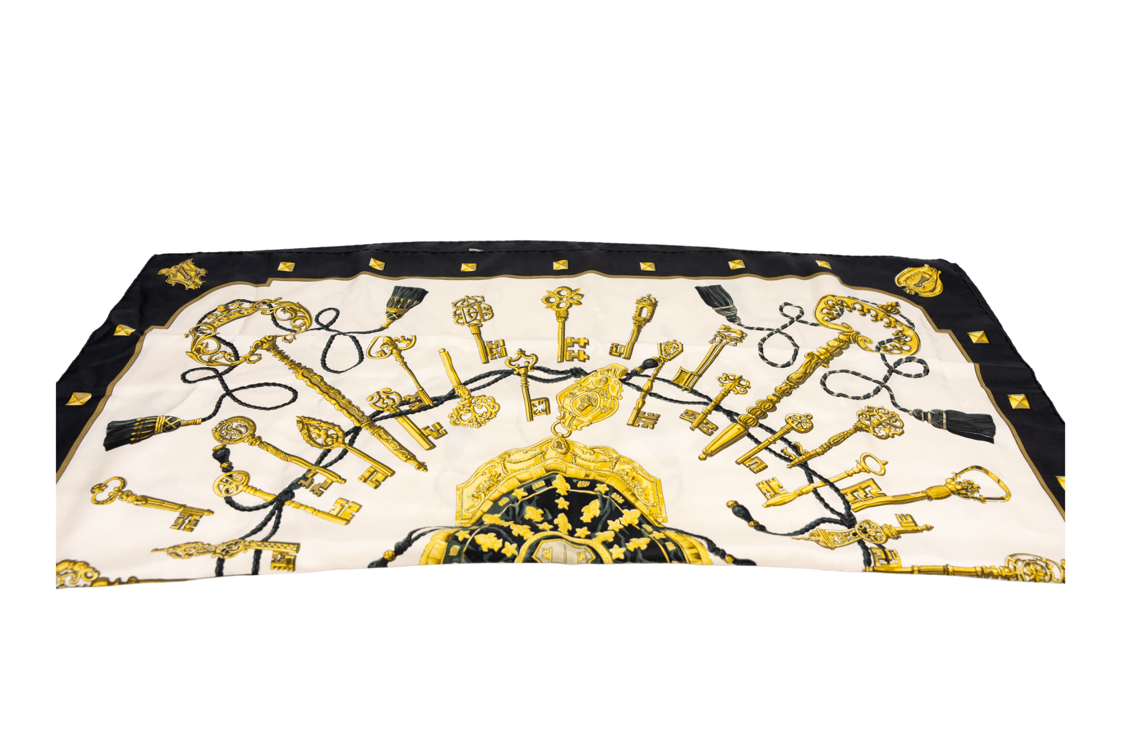 Hermès Les Cles scarf