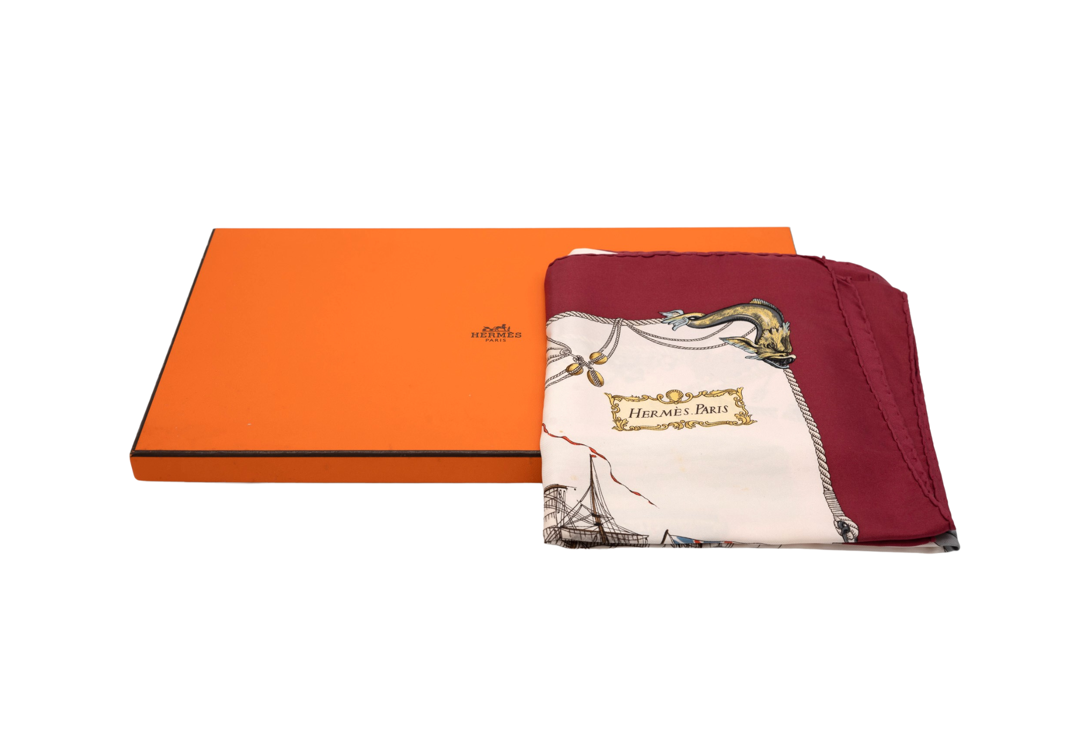 Hermès Vessels and Frigates Scarf
