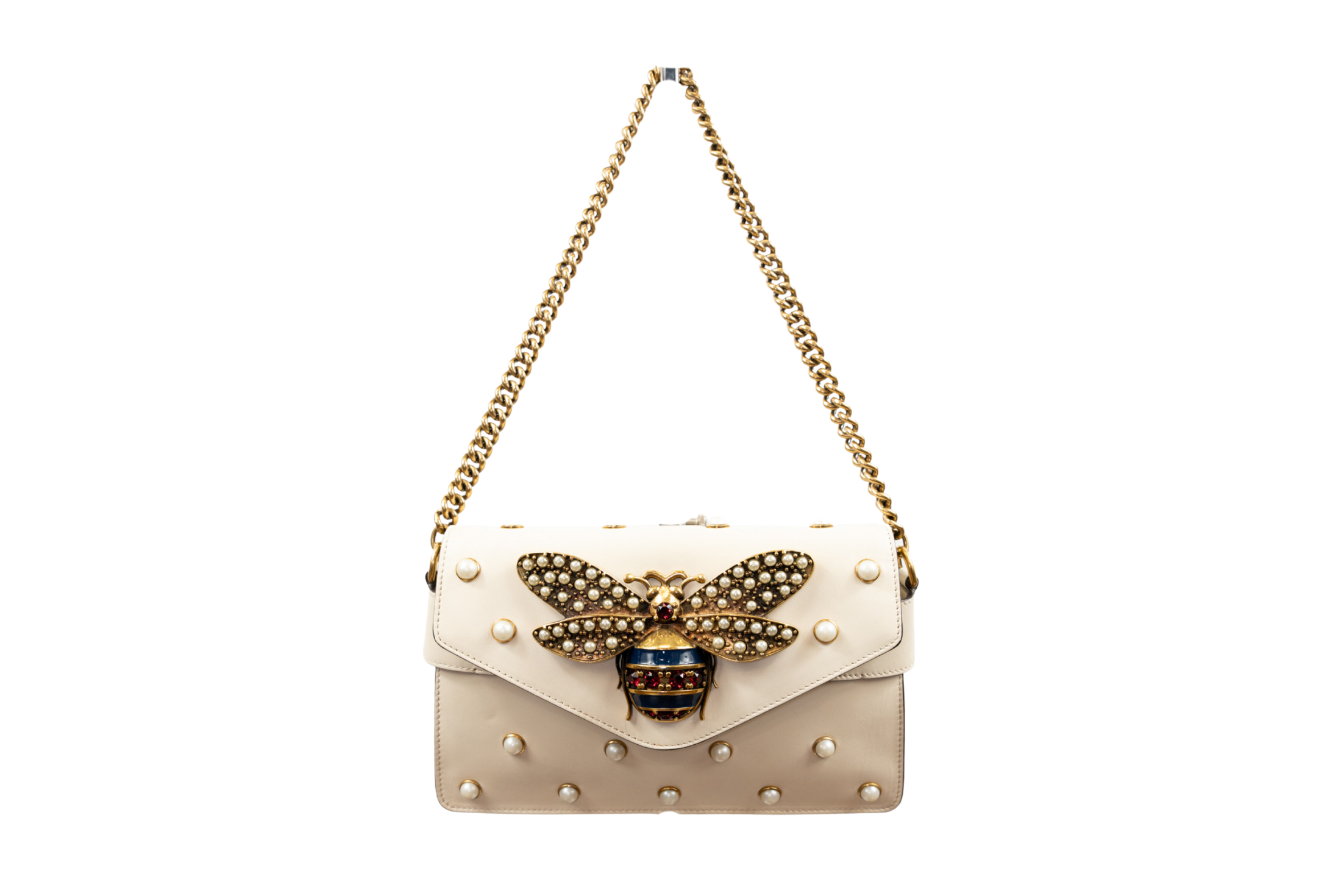Gucci Broadway Pearly Bee handbag