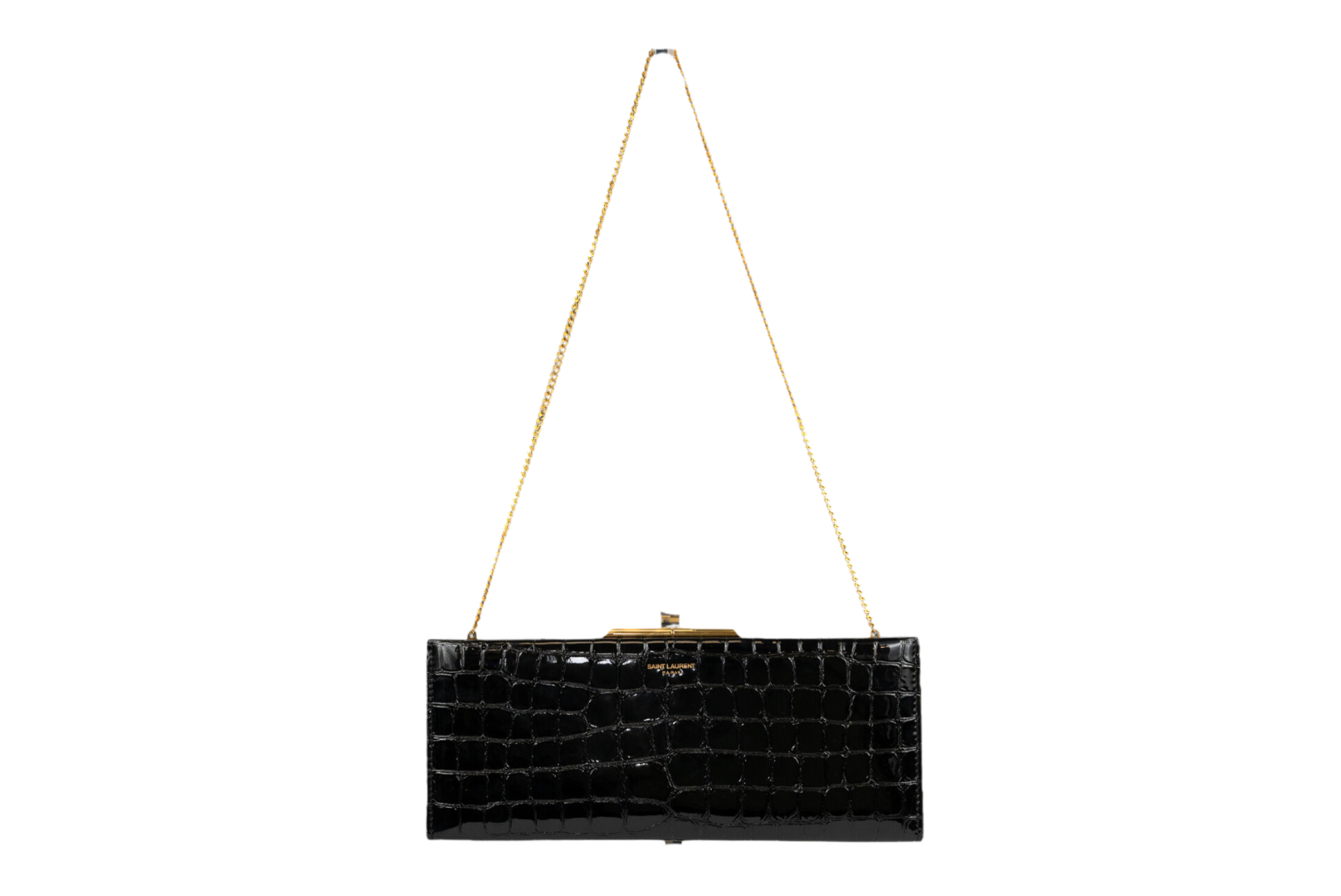 YSL clutch handbag